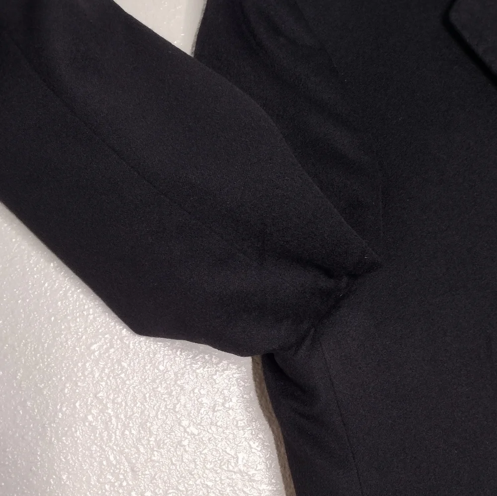J. Crew Season Holiday 100% Cashmere Black Sport Coats Blazer Jacket Sz 46R